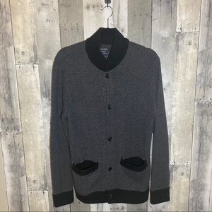 Dark gray Abercrombie and Fitch Cardigan